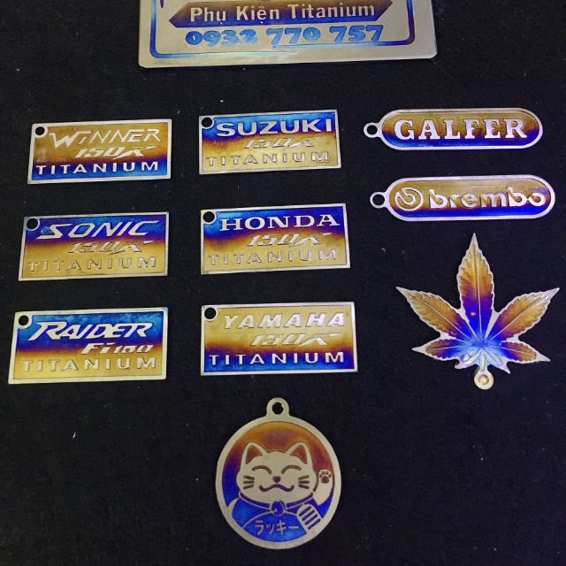 🍕MÓC KHÓA TITAN CÁC LOẠI XE 🍕