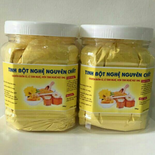 500g tinh bột nghệ vàng