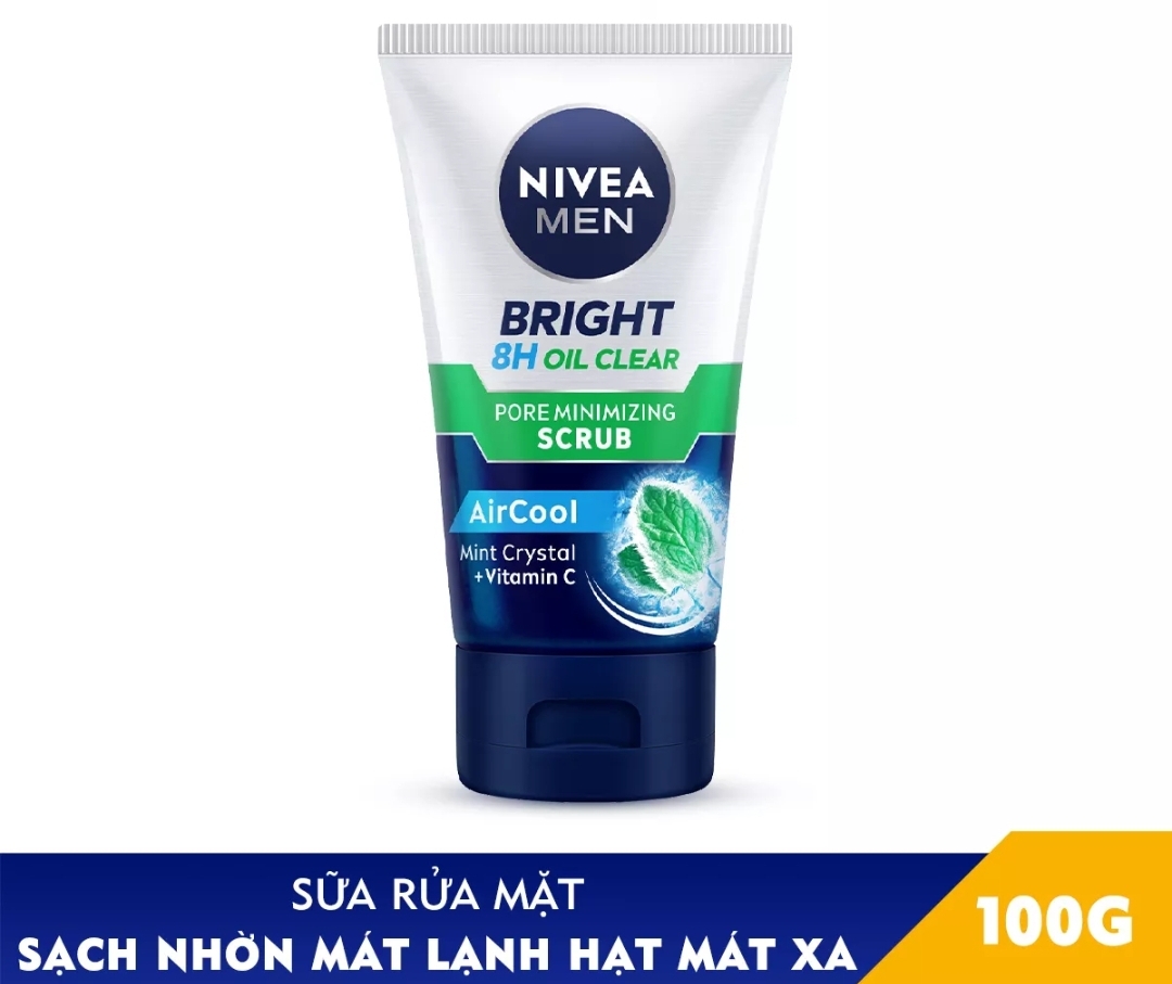 Sữa rửa mặt nivea MEN 100g