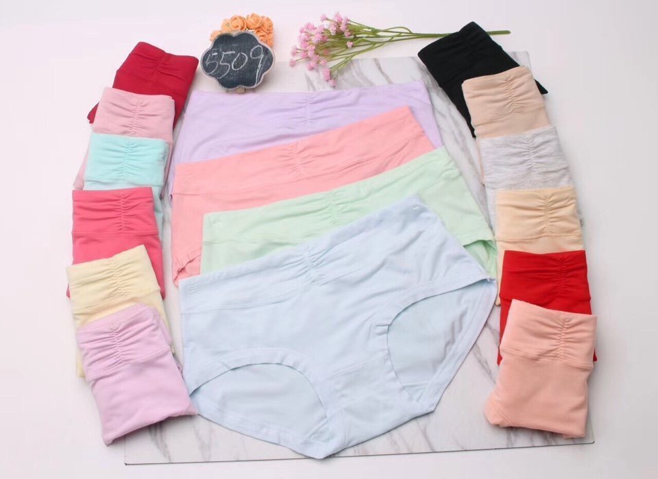 Combo 5 Quần Lót Nữ Cotton Lụa Nhún Trước 5509 – Mềm Mịn, Co Giãn, Thoáng Mát