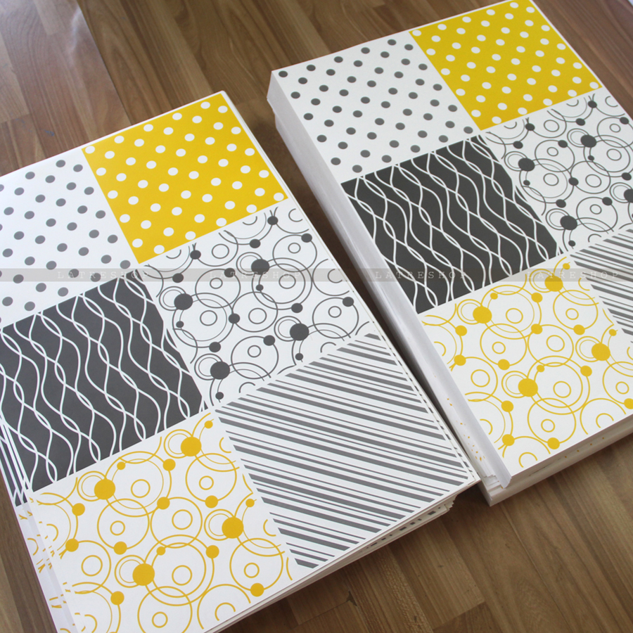 Decal gạch bông nguyên tấm Line mix