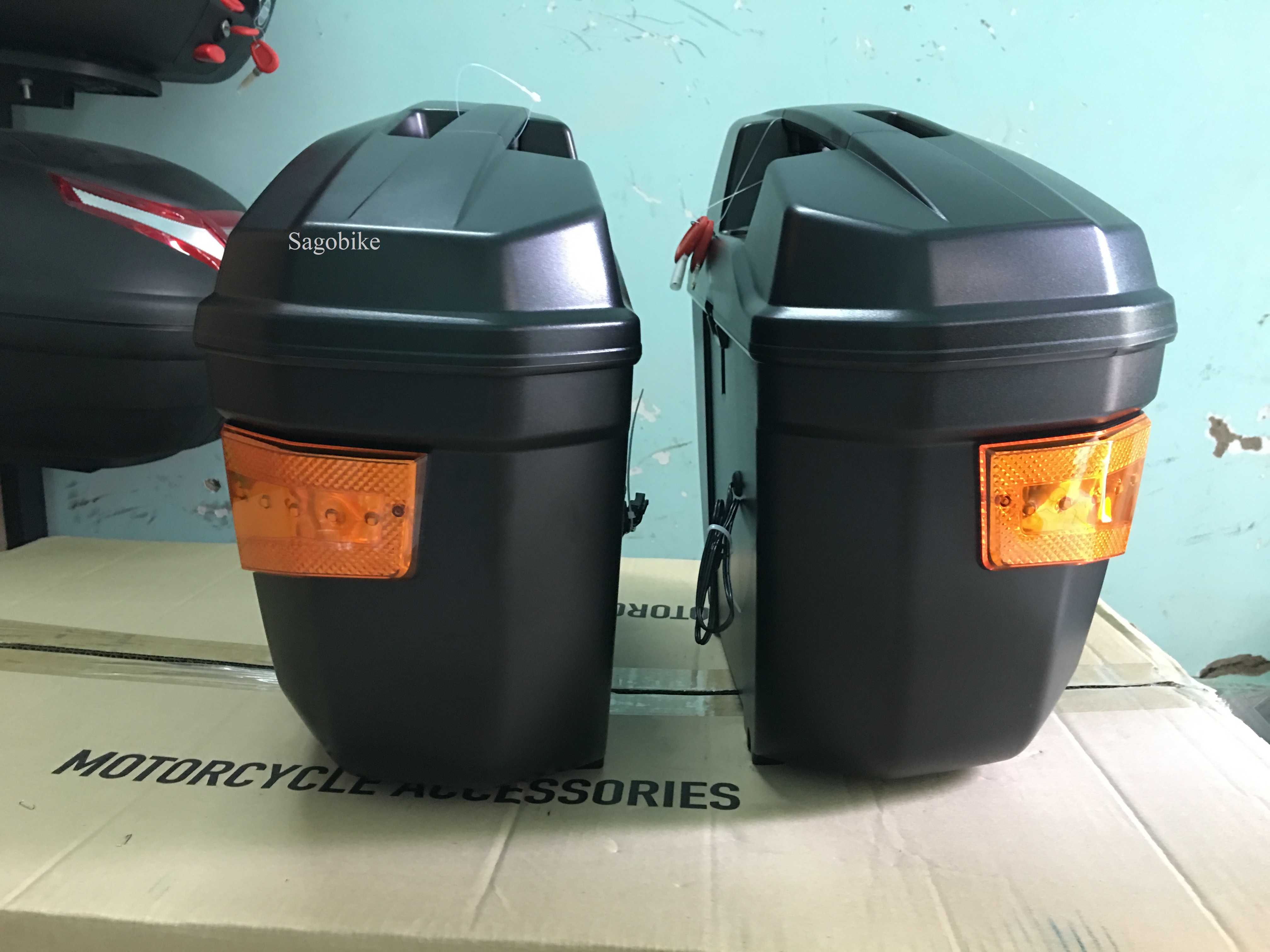 Cặp thùng hông E22N 22lit/thùng hàng Givi chính hãng bảo hành 2 năm