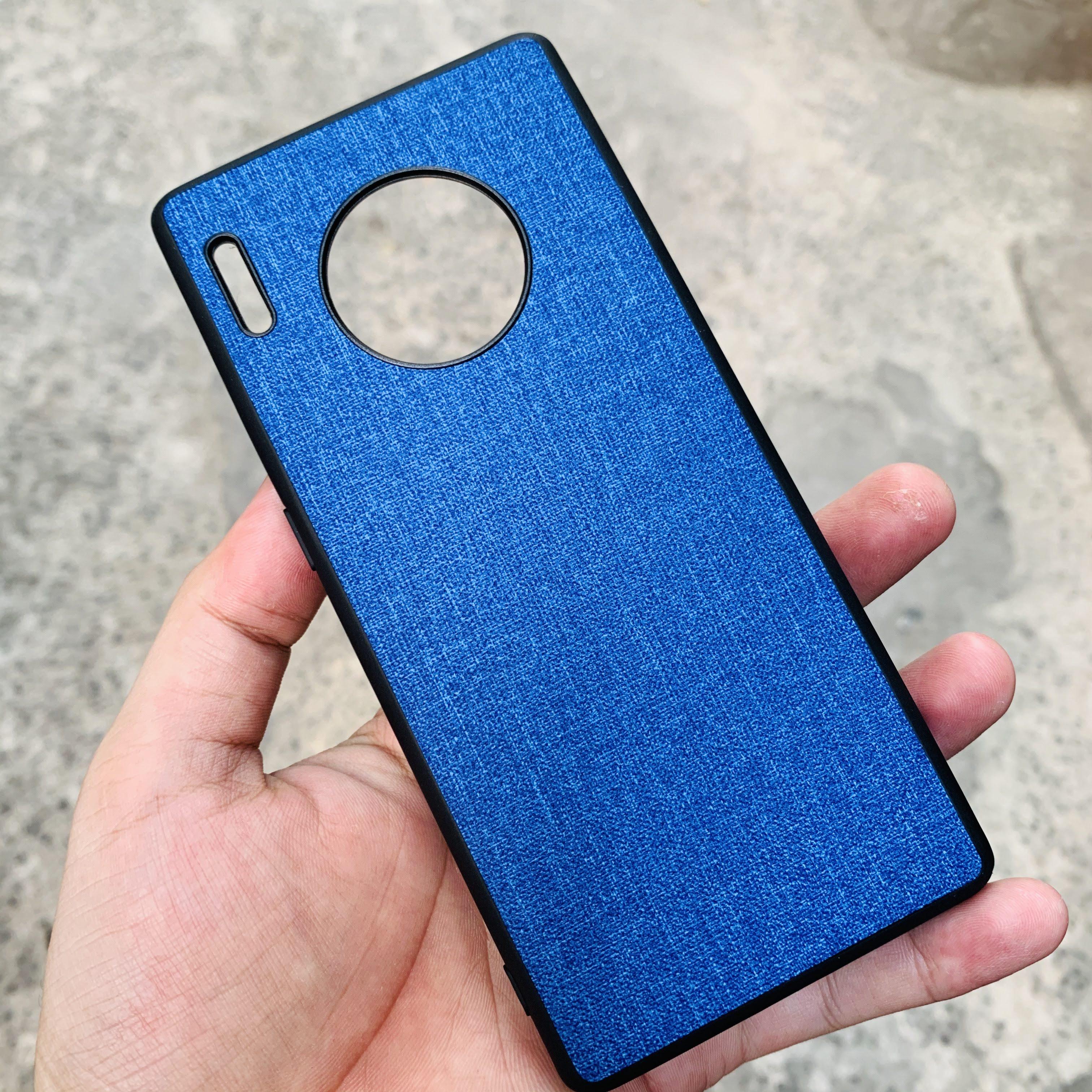 [HCM]Ốp lưng Huawei Mate 30 Pro Vân Vải Jean