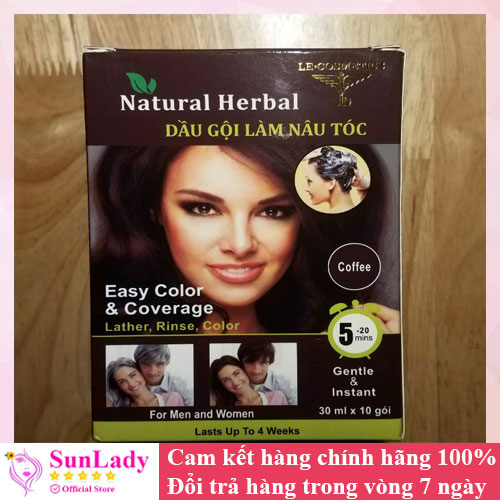 >> SO SÁNH GIÁ DẦU GỘI PHỦ BẠC AKIWA | Shopee Lazada Sendo Tiki 12 Dầu gội làm nâu tóc Natural Herbal - Dầu gội phủ bạc - Dầu gội nhuộm tóc nâu đen - Gội là đen -Hộp 10 gói
