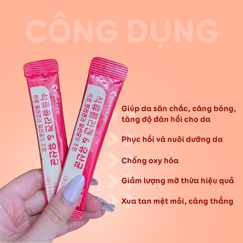 [Mẫu Mới] Collagen Uống Lựu Đỏ Bio Cell Hàn Quốc (Hộp 30 gói)