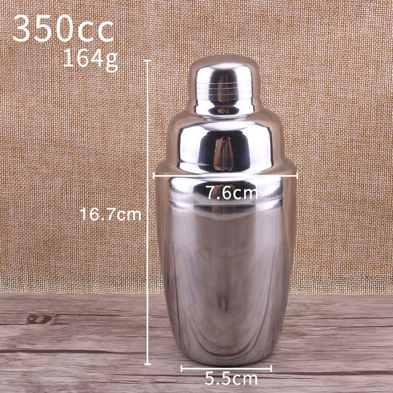 [HCM]Bình Pha Chế Shaker Trà Sữa 350ml (Inox) vntrade