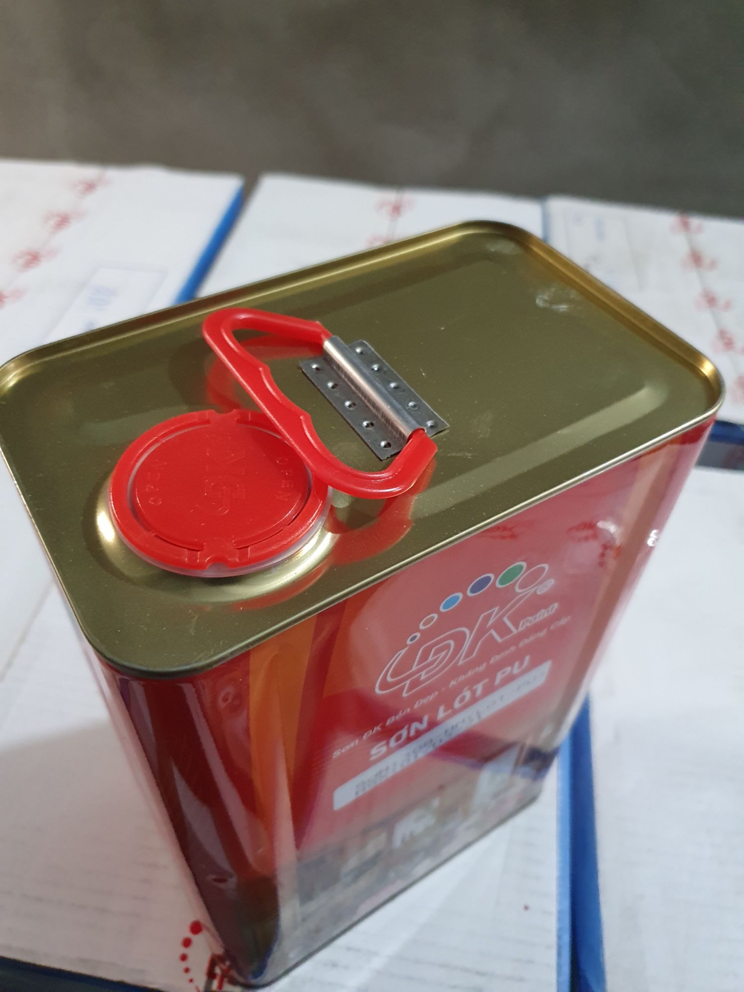 Sơn lót PU Đại Kiều 308 hộp 4kg