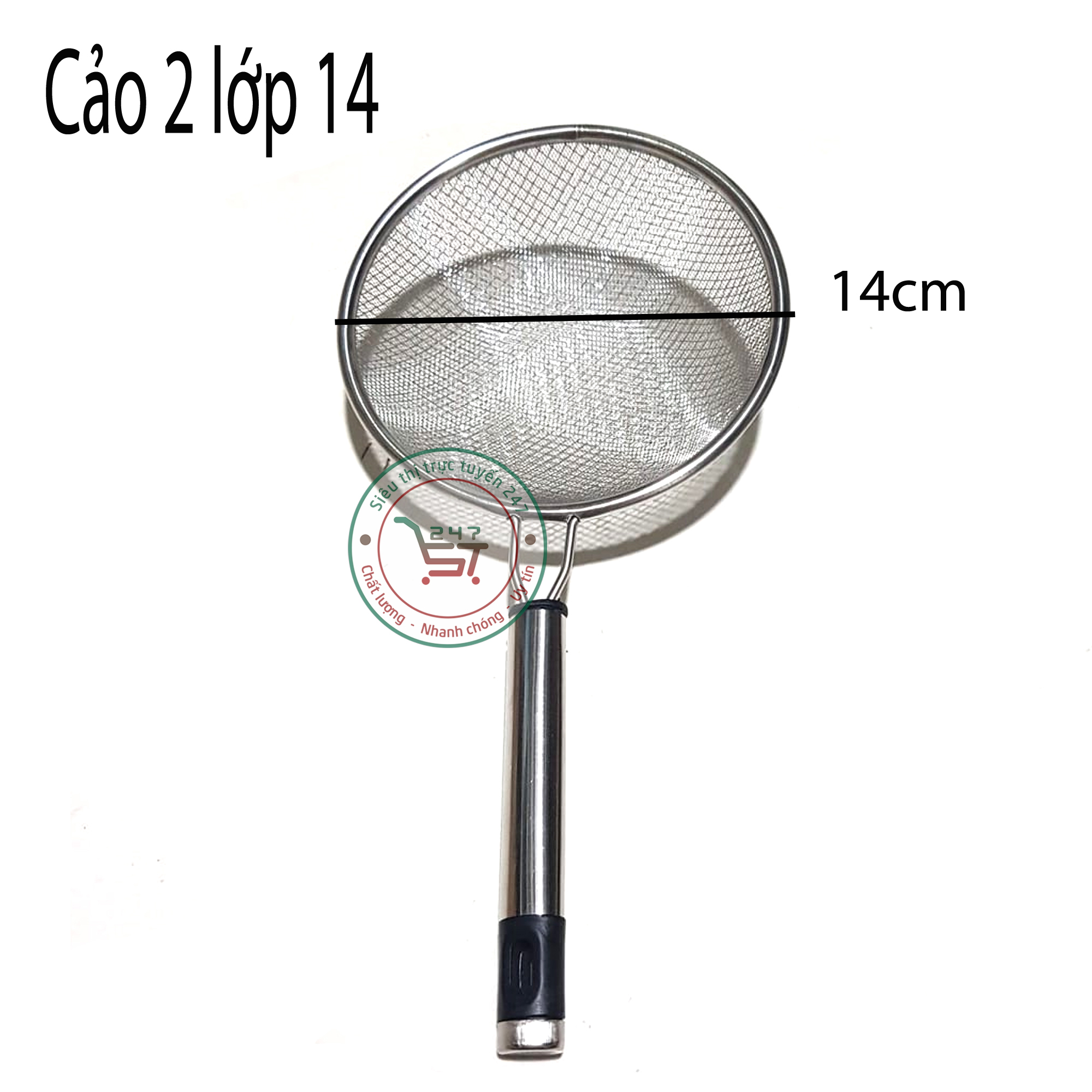 Rây bột inox 14 chất lượng giá rẻ là dụng cụ làm bánh tiện dụng không thể thiếu|Siêu thị trực tuyến 247
