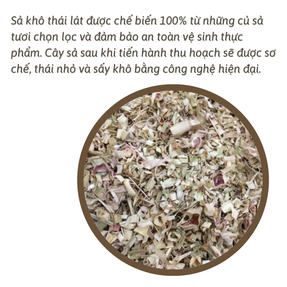 Củ sả cắt lát sấy khô tốt cho tiêu hóa