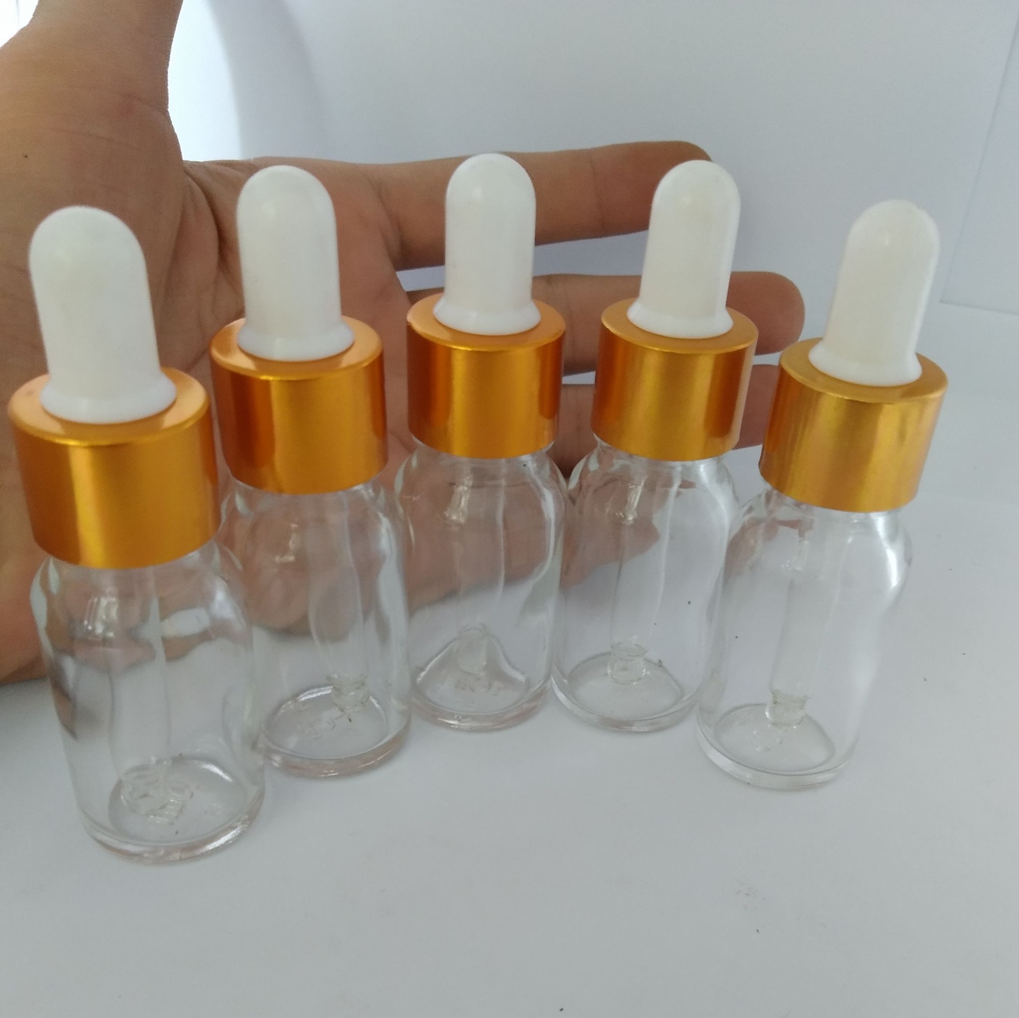 Combo 20 Chai thủy tinh 10ml Dạng nhỏ giọt đựng tinh dầu serum mỹ phẩm,