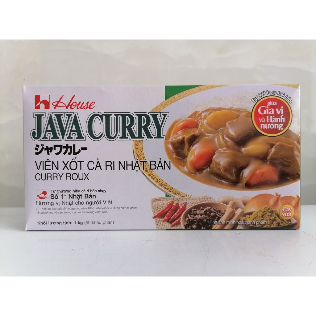 Viên xốt cà ri Nhật Bản 1kg