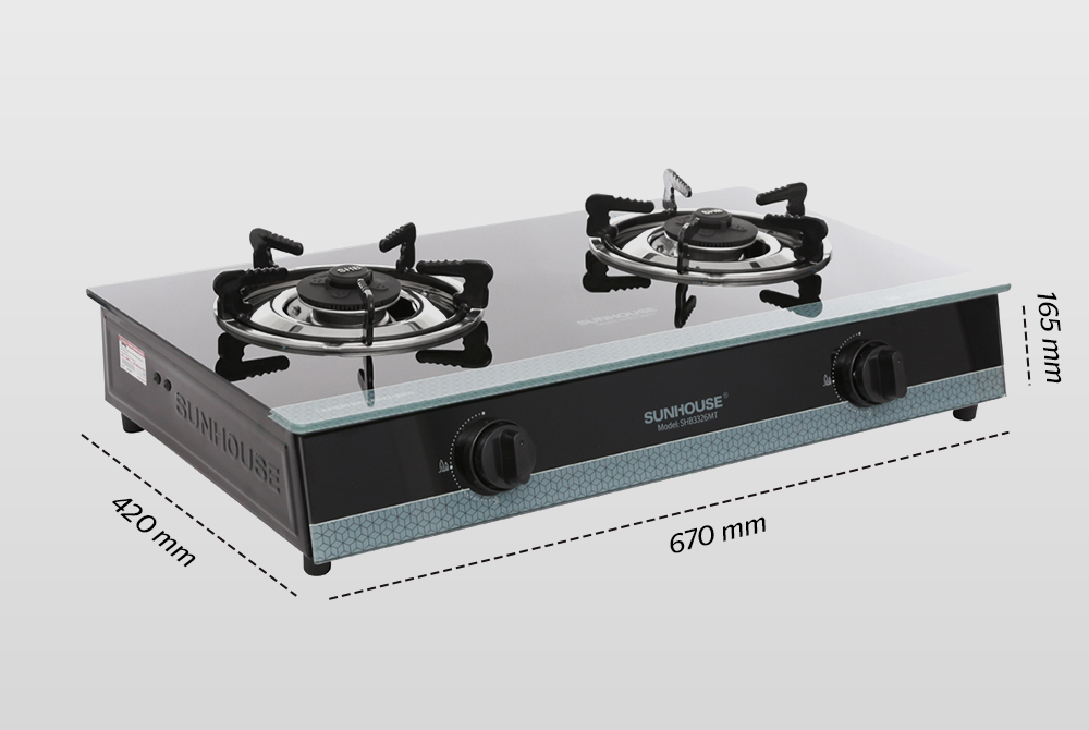 Bếp gas dương kính SHB3326MT