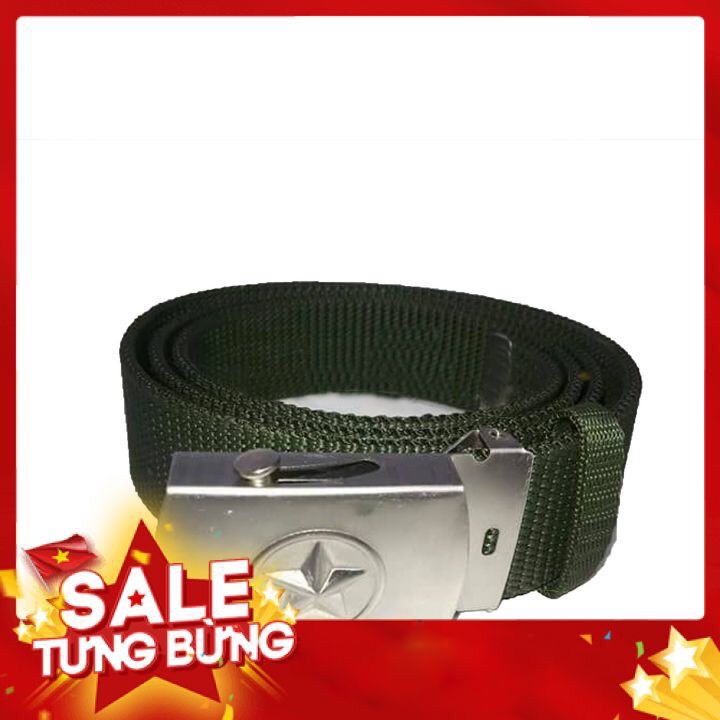 Thắt lưng dây xanh hàng đẹp