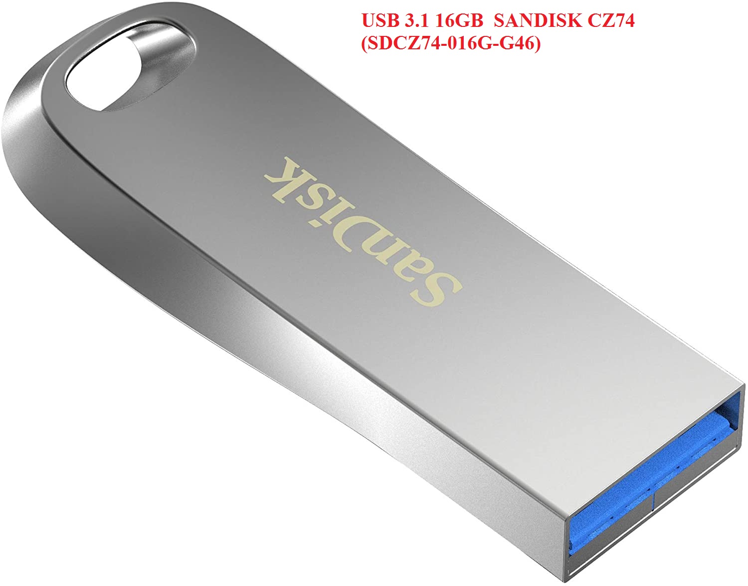 USB 3.1 16GB  SANDISK CZ74 (SDCZ74-016G-G46)