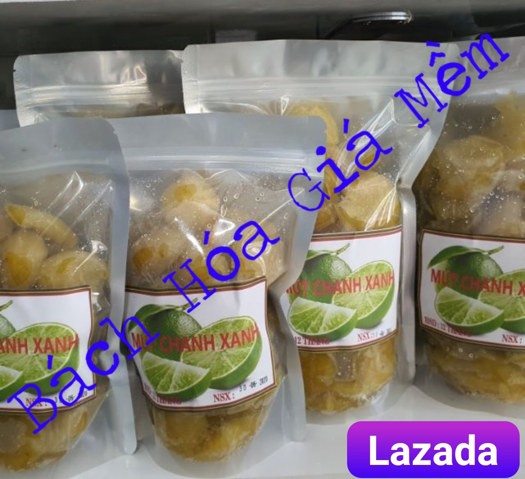 Mứt Chanh xanh( nguyên liệu làm bánh trung thu ) 500g - date luôn mới