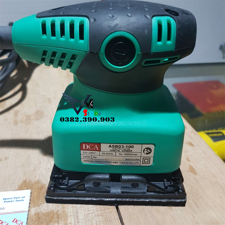 Máy chà nhám vuông 200W DCA ASB02-100