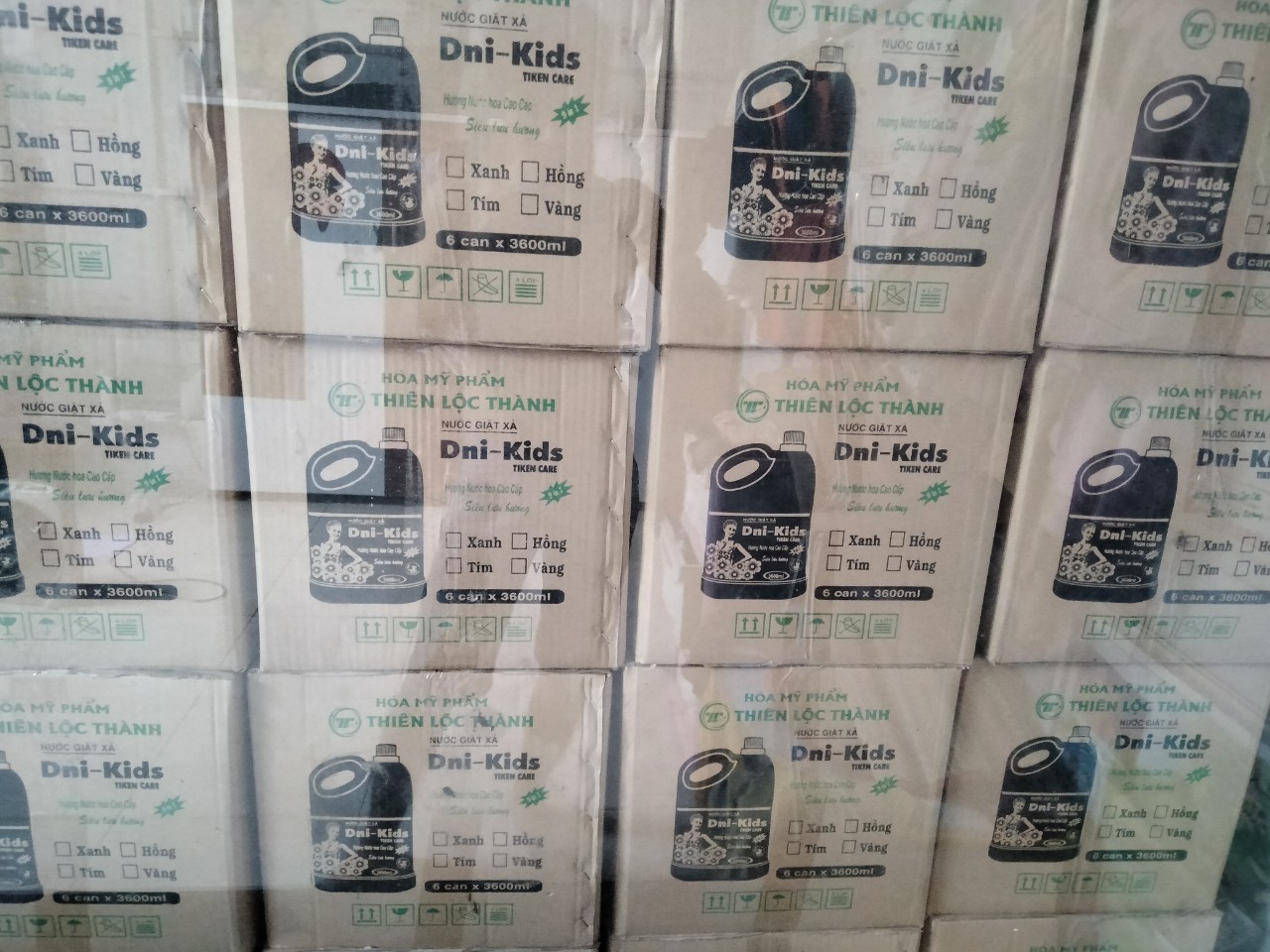 Nước Giặt Xả Quần Áo Dni-Kid 3600ml