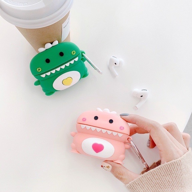 Case airpods khủng long xanh 1029CAKLX