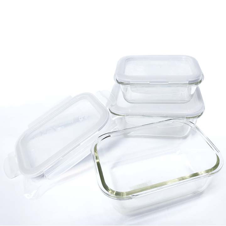 Bộ 3 Thố Thủy Tinh chịu nhiệt Lock&Lock 530ml