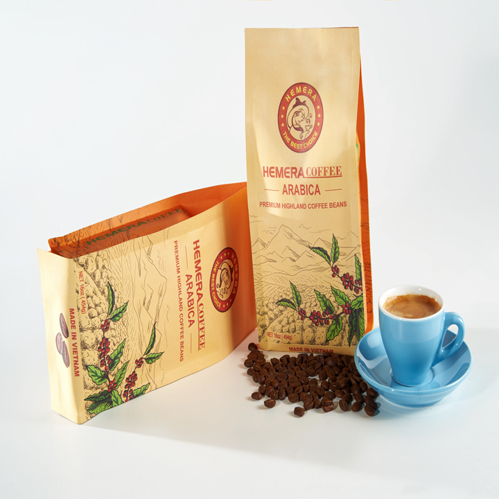 [HCM]Cà phê Arabica Hemera dạng hạt (250gram)