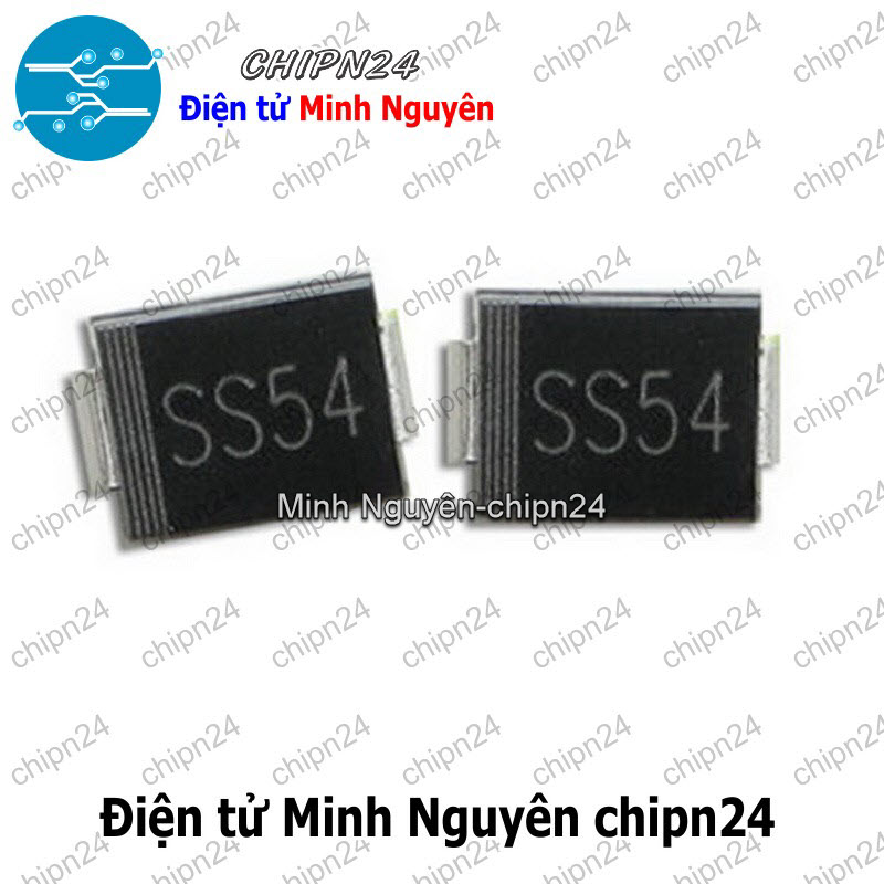 [5 con] (G7) Diode Dán SS54 SMA 5A 40V 1N5824 (SMD) (4.3x2.6mm) (Diode xung) - HH002071