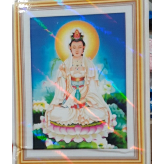 [HCM] Tranh đính đá Quan Thế Âm DF2491 (75x56cm)