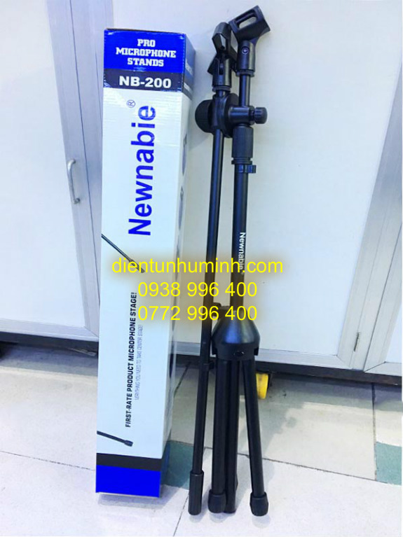 Chân micro đứng Newnabie NB-200 (Đen)