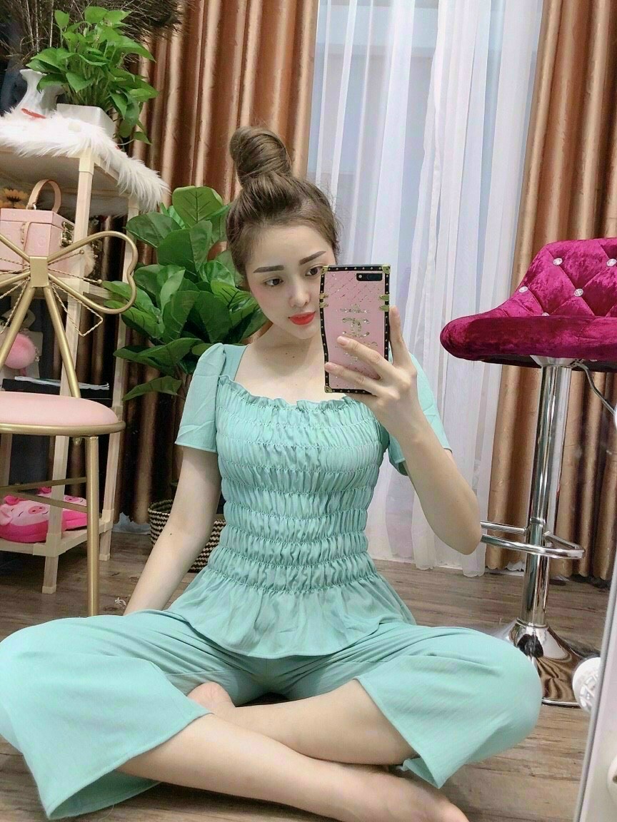 SÉTĐỒ BỘ NỮ LỤA LOẠI 1 RẤT SANG VÀ QUÁ ĐẸP