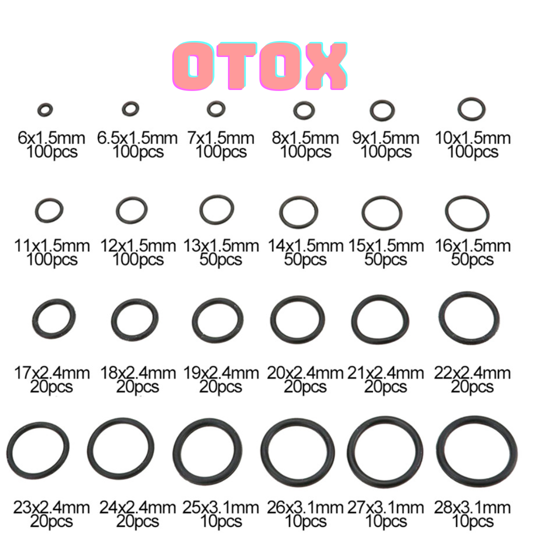 Hộp sim gioăng cao su 1200pc OTOX