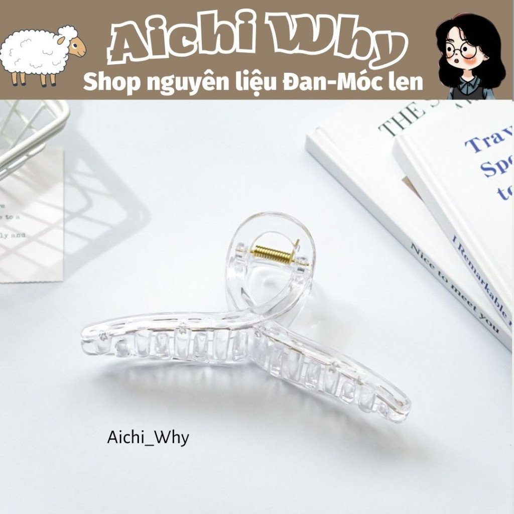 Kẹp tóc trơn làm đồ handmade