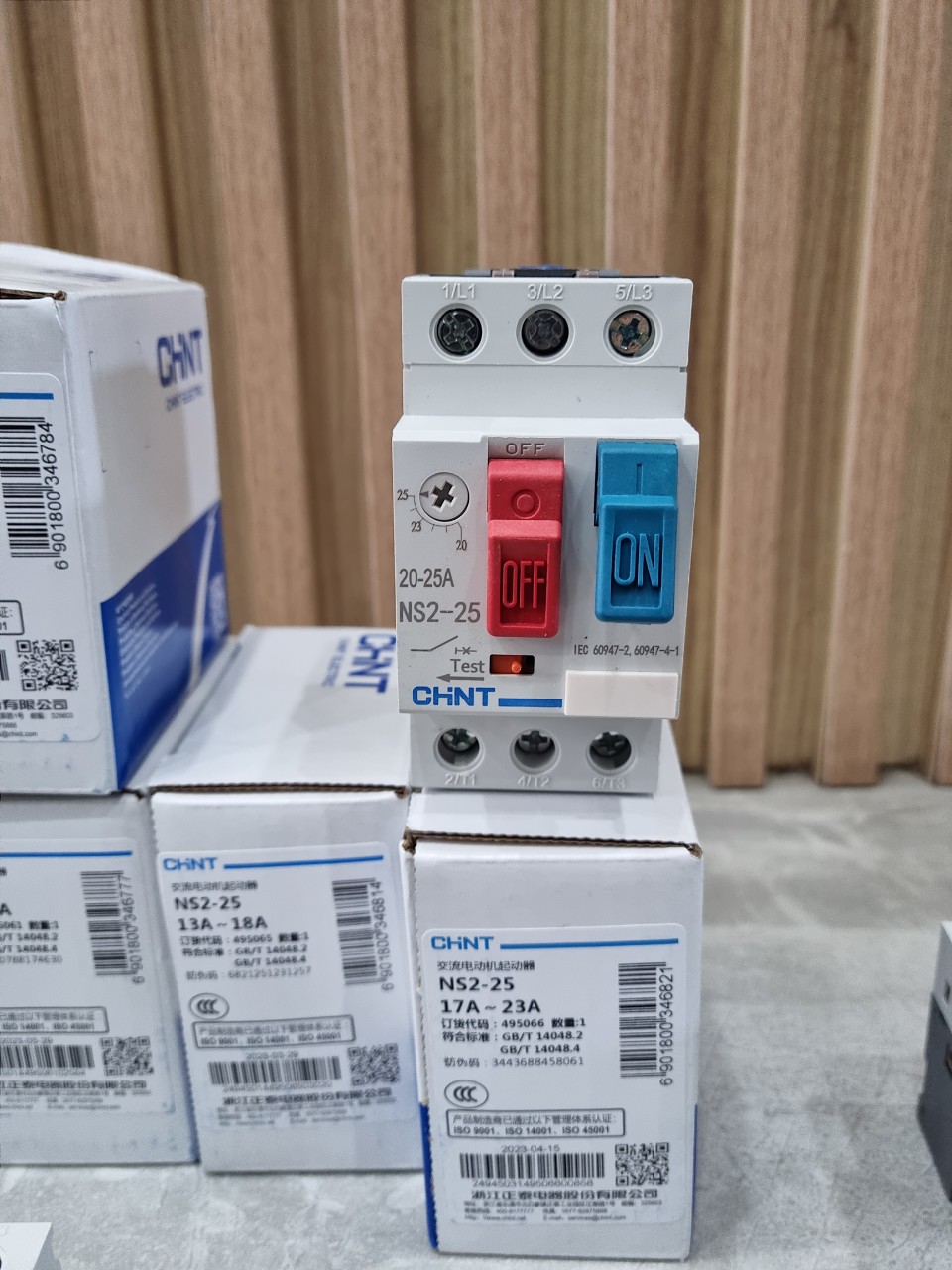 CB chỉnh dòng NS2-25 Chint - 20-25A