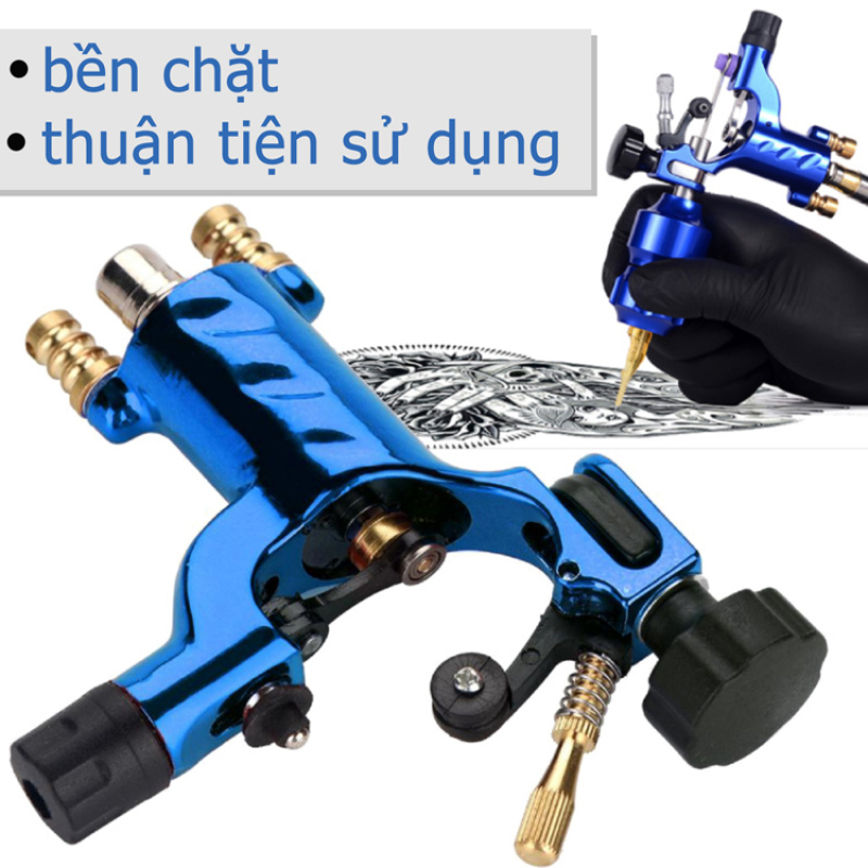 Máy Xăm Quay, Máy Xăm Đi Nét Và Đi Bóng Với Động Cơ Mạnh, Phụ Kiện Có Dây RCA Cho Nghệ Sĩ Xăm Hình, 3 Màu Thời Trang, Dành Cho Người Mới Tập Xăm