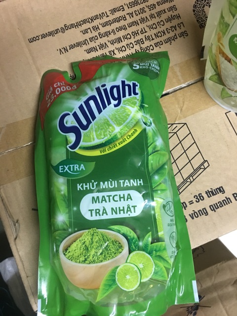 Túi Rửa Chén Sunlight 750ML