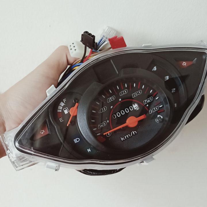 [Ô RẺ THẾ NÀY] Đồng hồ xe Wave RS, Alpha với thiết kế đủ tính năng như zin lắp đặt dễ dàng A402, phụ tùng xe máy giá rẻ