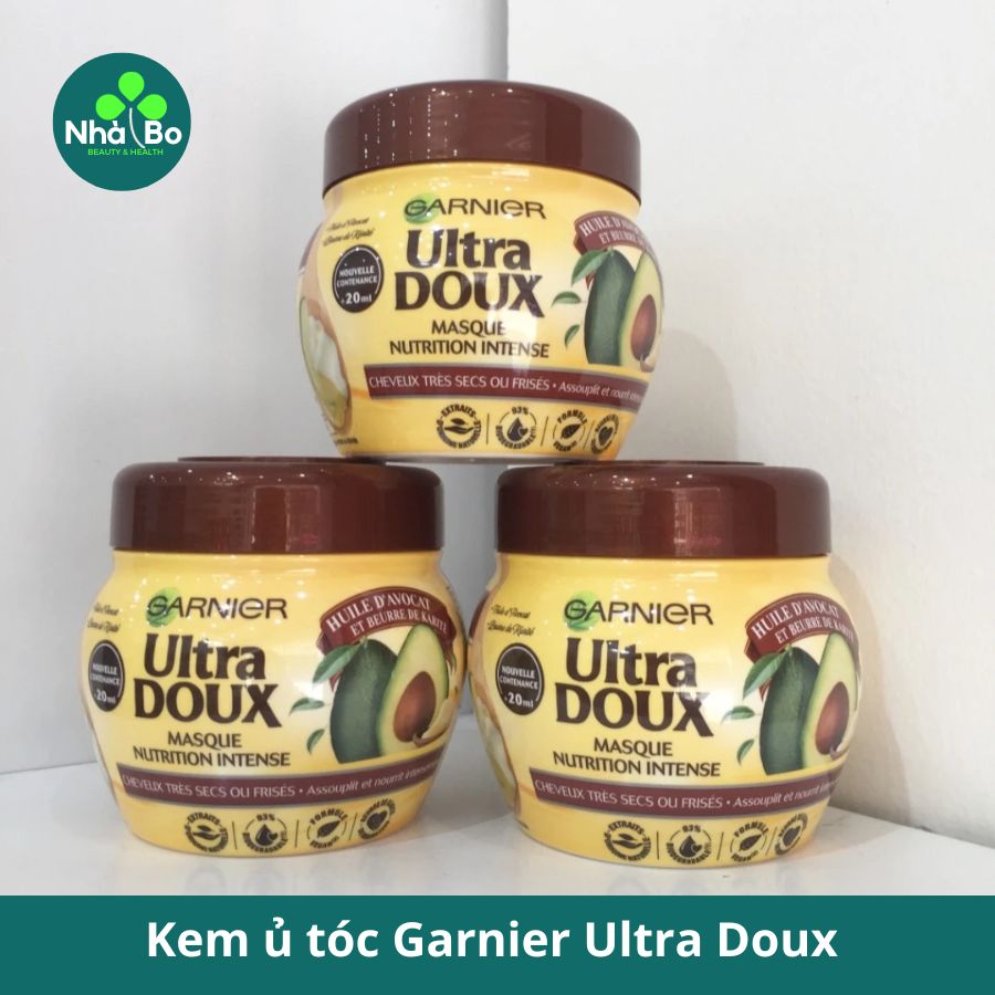 Kem ủ tóc Garnier Ultra Doux quả Bơ (Mẫu hộp có thể thay đổi)