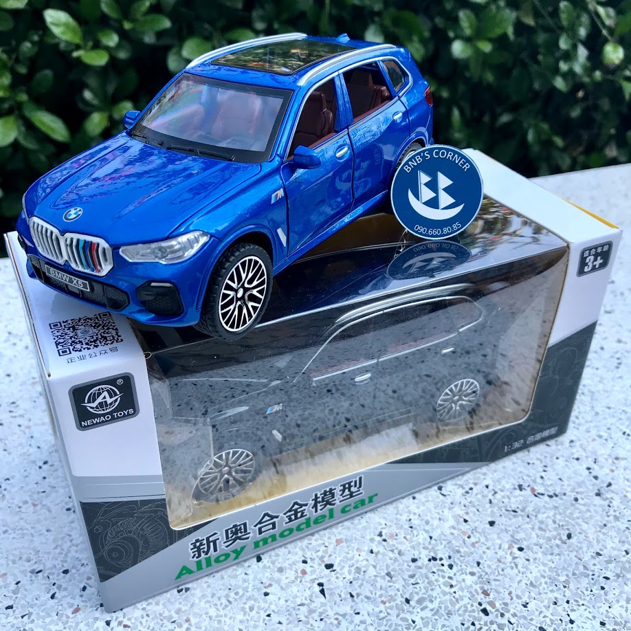[BNB's Corner] Mô hình xe BMW X5 M Performance tỷ lệ 1:32 - màu trắng