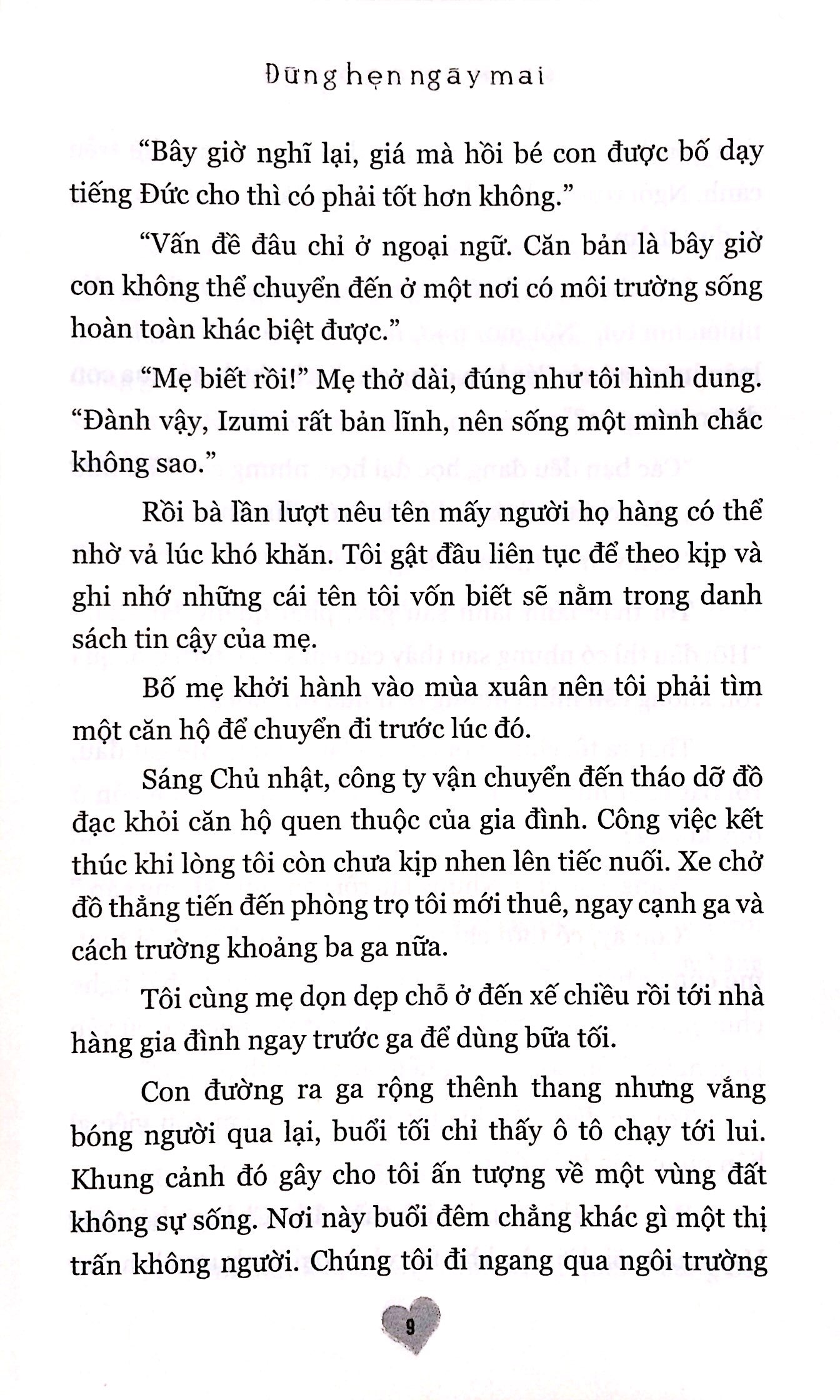 Sách Fahasa - Đừng Hẹn Ngày Mai