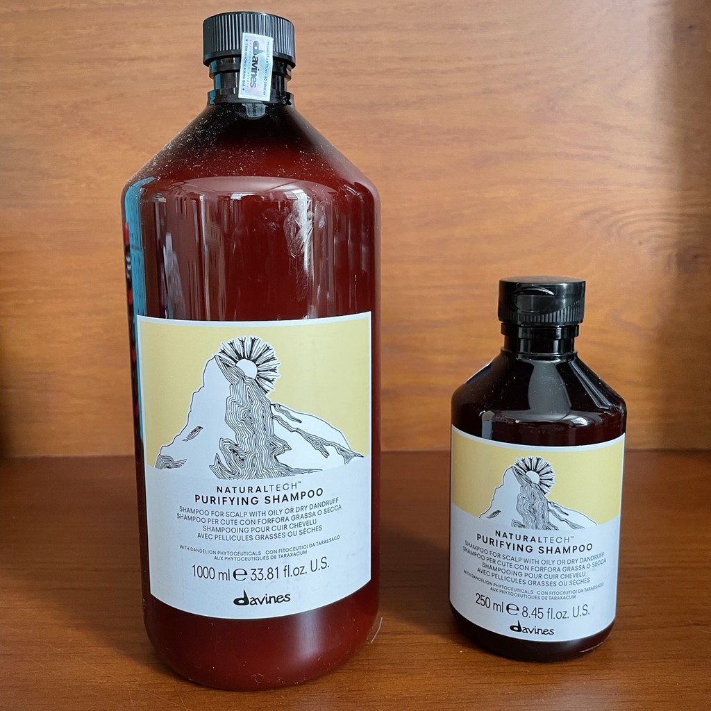 Dầu gội cho da đầu bị gàu DAVINES PURIFYING Shampoo 250ml