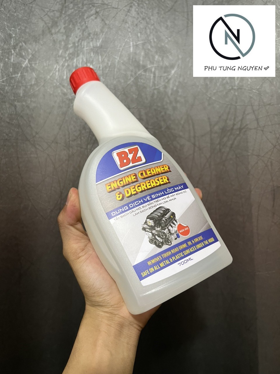BZ ENGINE CLEANER & DEGREASER Dung Dịch Vệ Sinh Lốc Máy BZ .