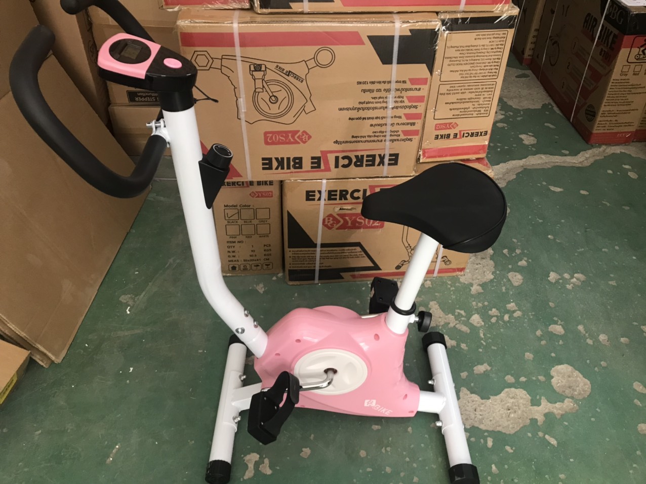 ( ĐỦ LOẠI ) (ẢNH THẬT & VIDEO)B&G Xe đạp tập thể dục tại nhà  EXERCISE BIKE , có đồng hồ hiển thị thông số