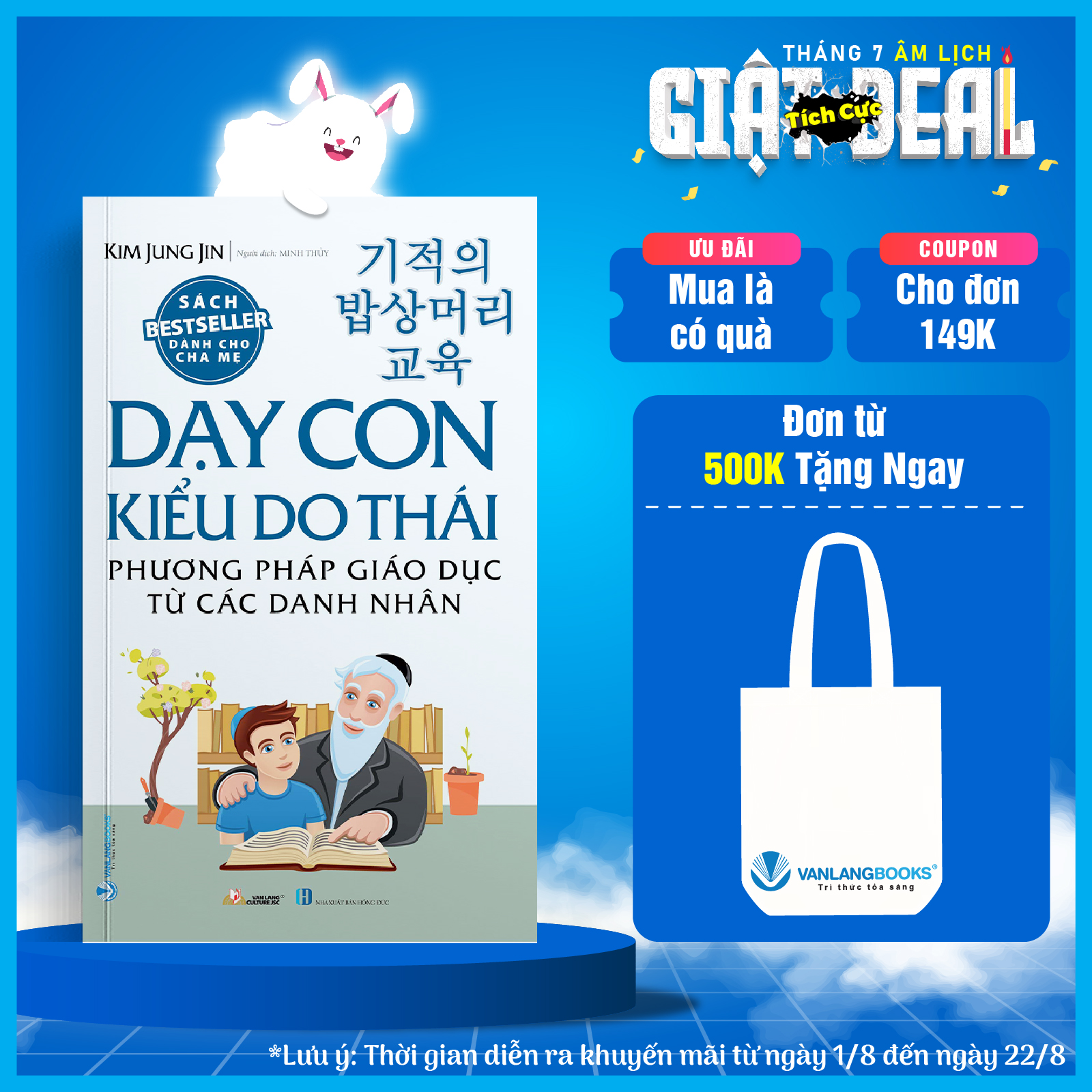 Sách - Dạy con kiểu Do Thái - Phương pháp giáo dục từ các danh nhân-Vanlangbooks