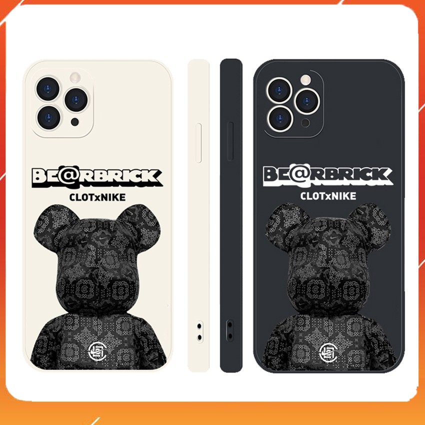 Ốp Lưng Iphone Cạnh Vuông BVC Hình Bearrick-Ốp Lưng Iphone Full Đời Máy