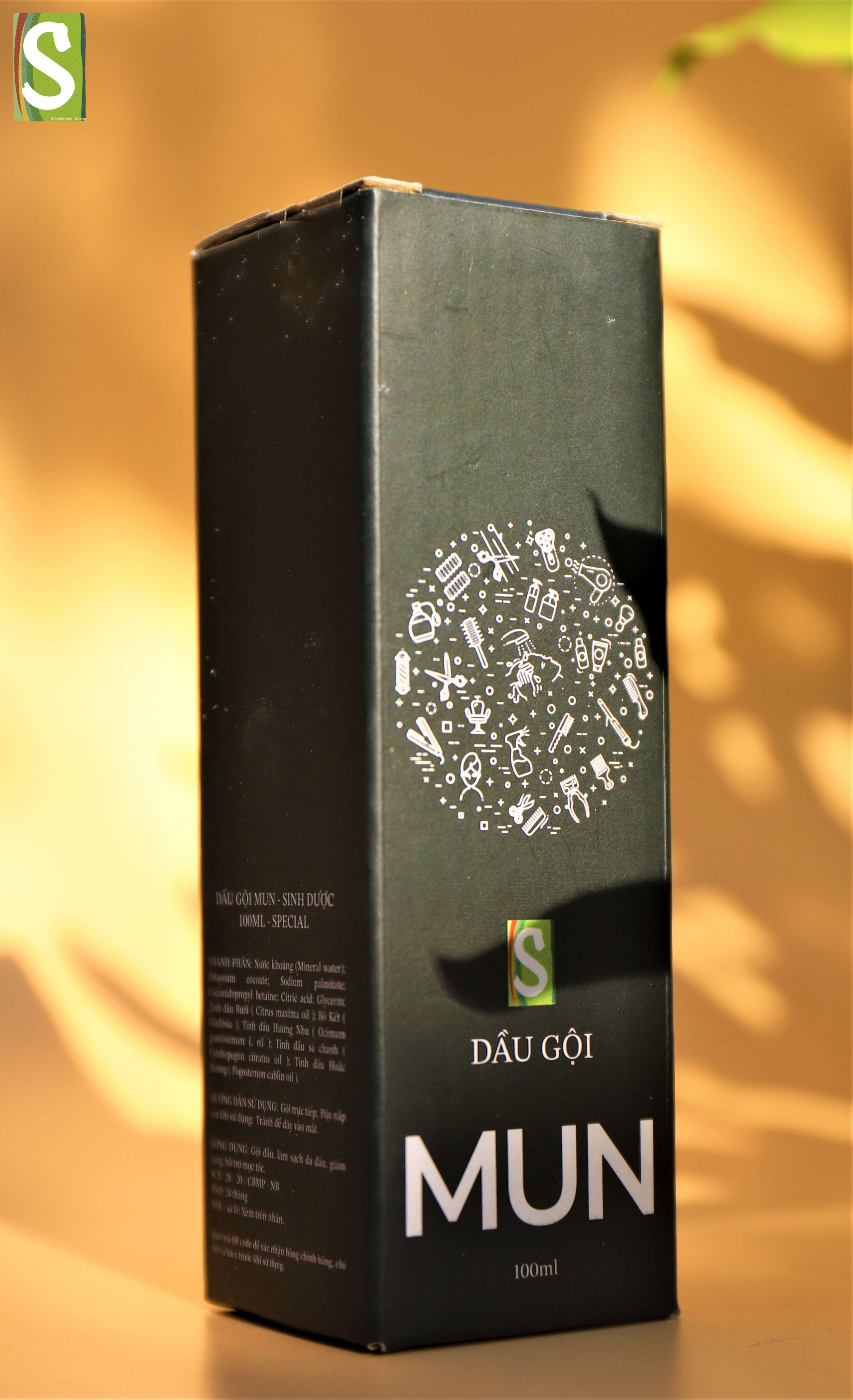 Mun Shampoo 100ml Sinh Duoc Cooperative