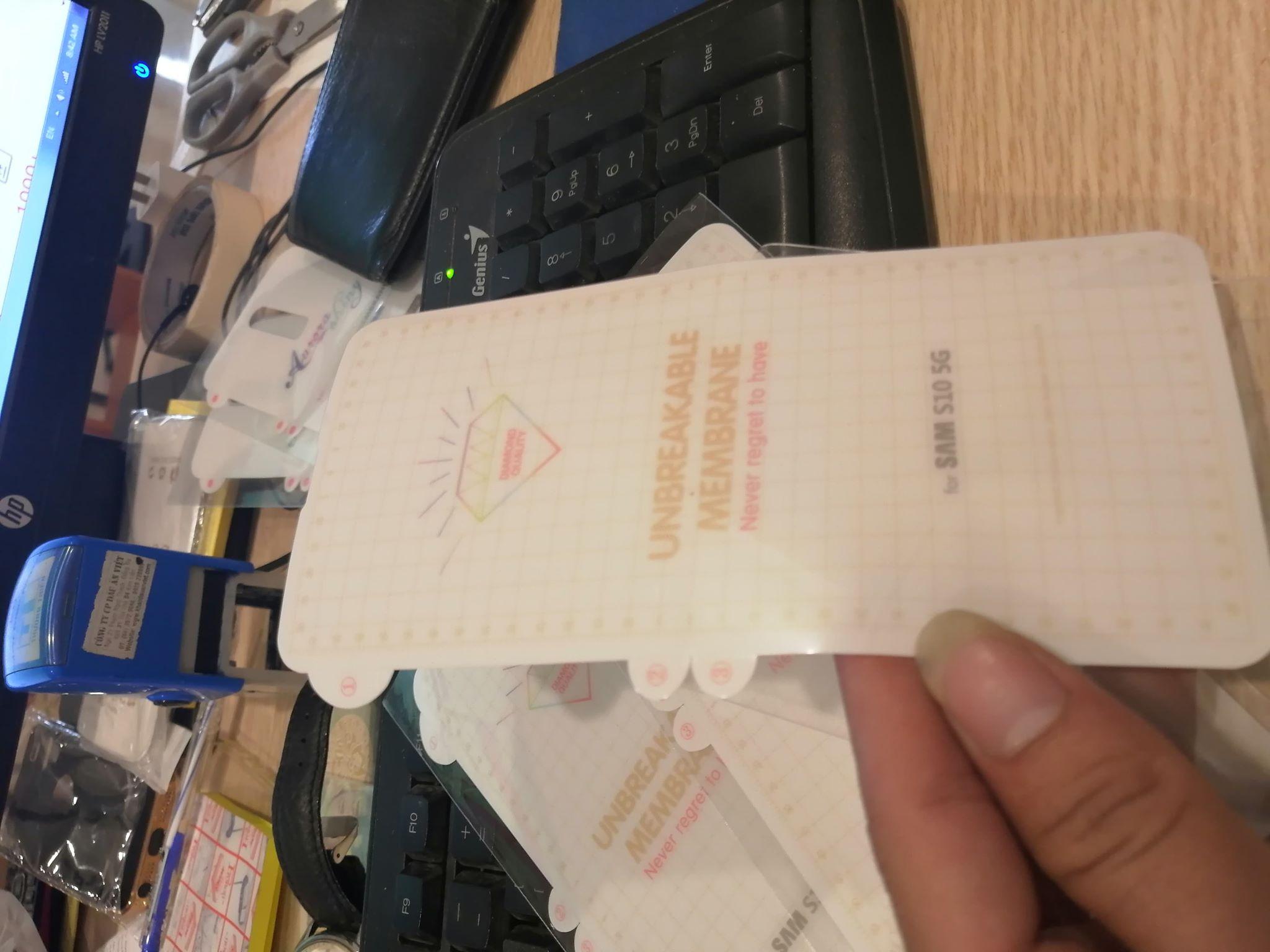 miếng dán ppf màn hình samsung s10 5G cực đẹp