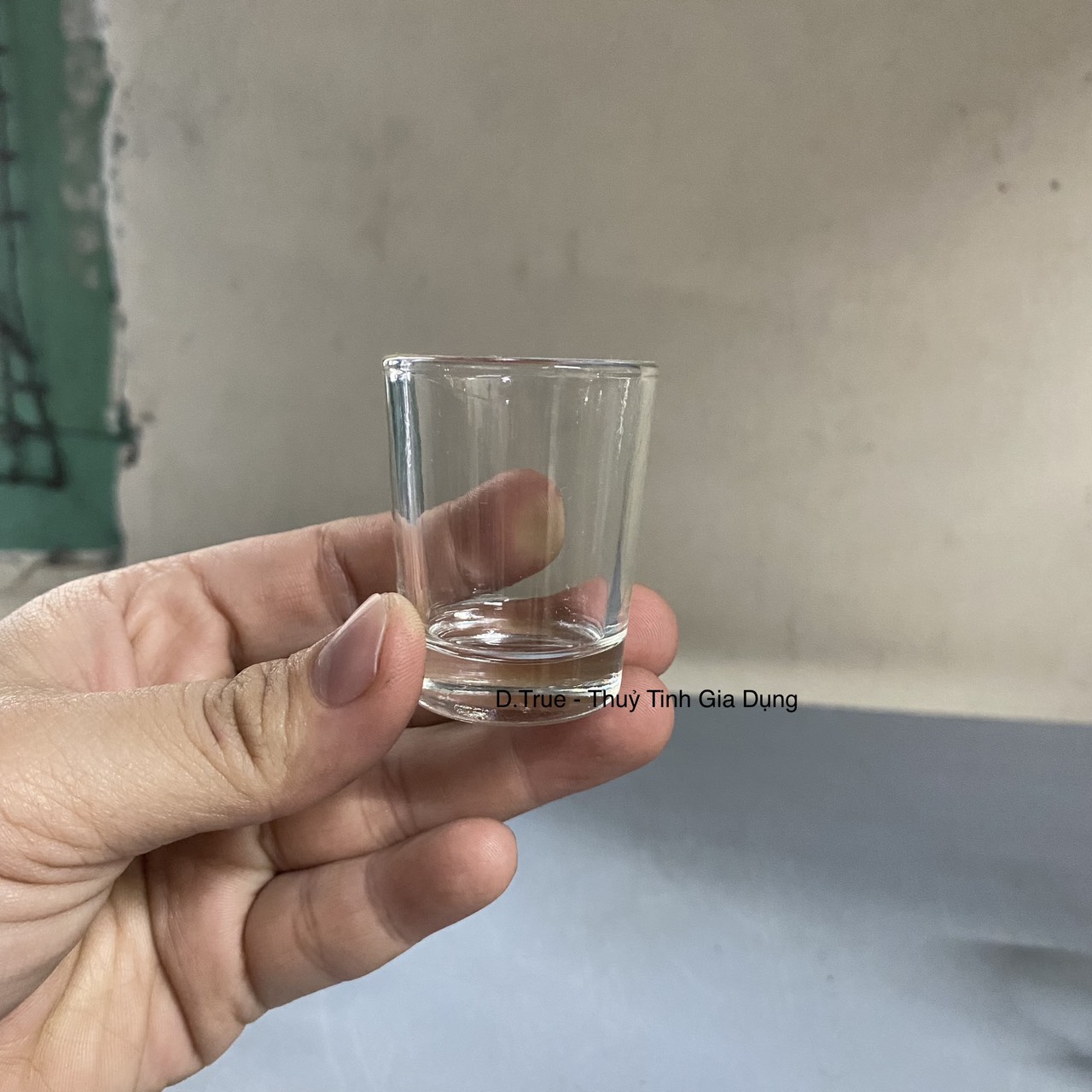 Hộp 12 Ly Rượu Suông/Trơn Thủy Tinh 25ML