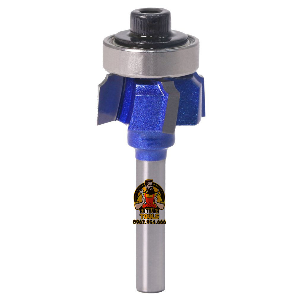 Mũi Gọt Cạnh Chỉ 4 Cánh - Cốt 6.35mm ( R1,R2,R3 )