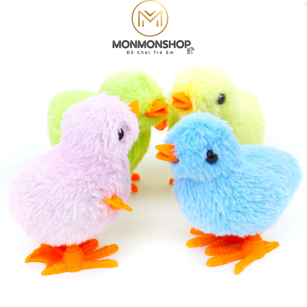 (Đồ chơi Trẻ Em) Gà Con vặn dây cót/ Gà con đồ chơi mini chạy dây cót Vui nhộn dành cho bé