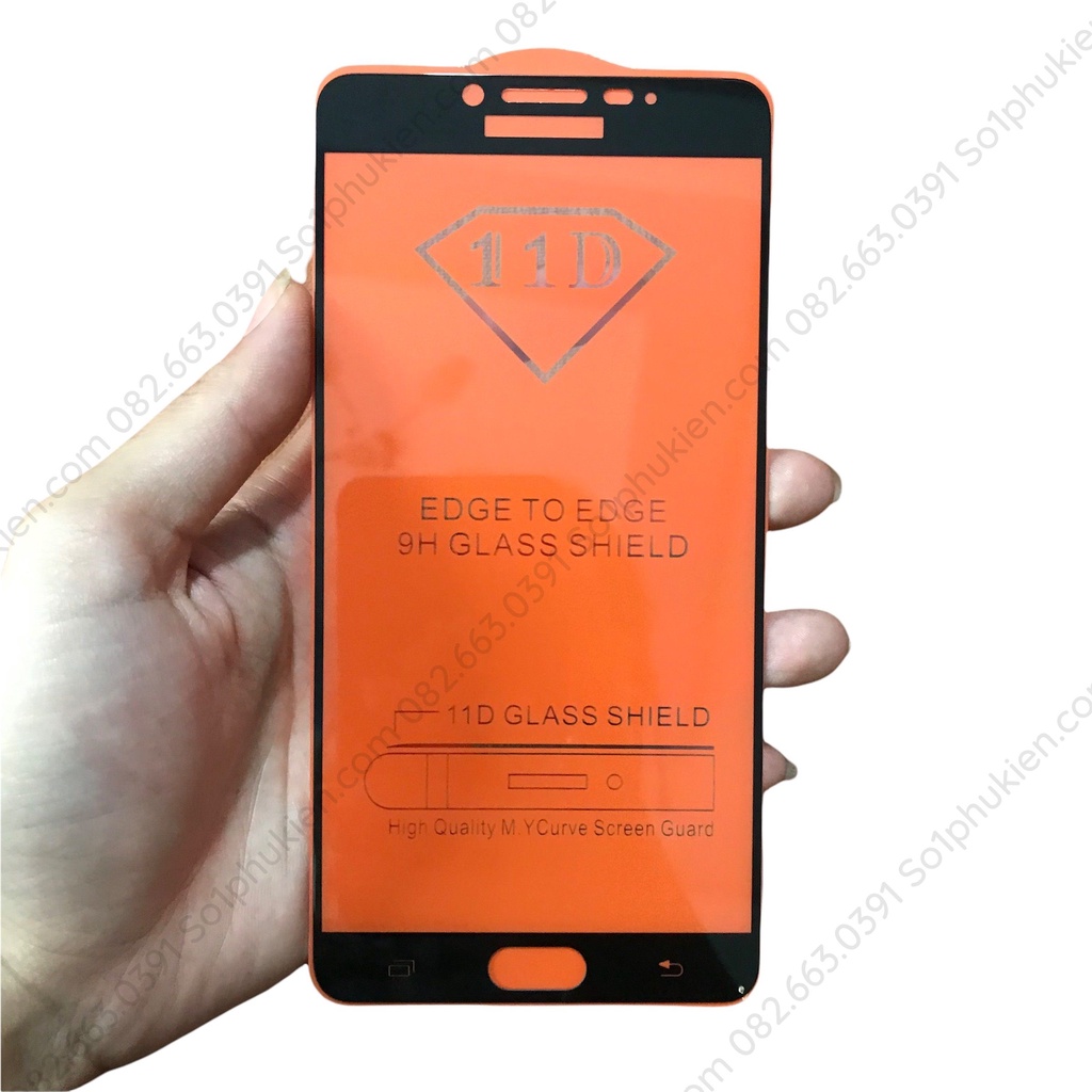 Kính cường lực samsung C9 / C9 pro full màn