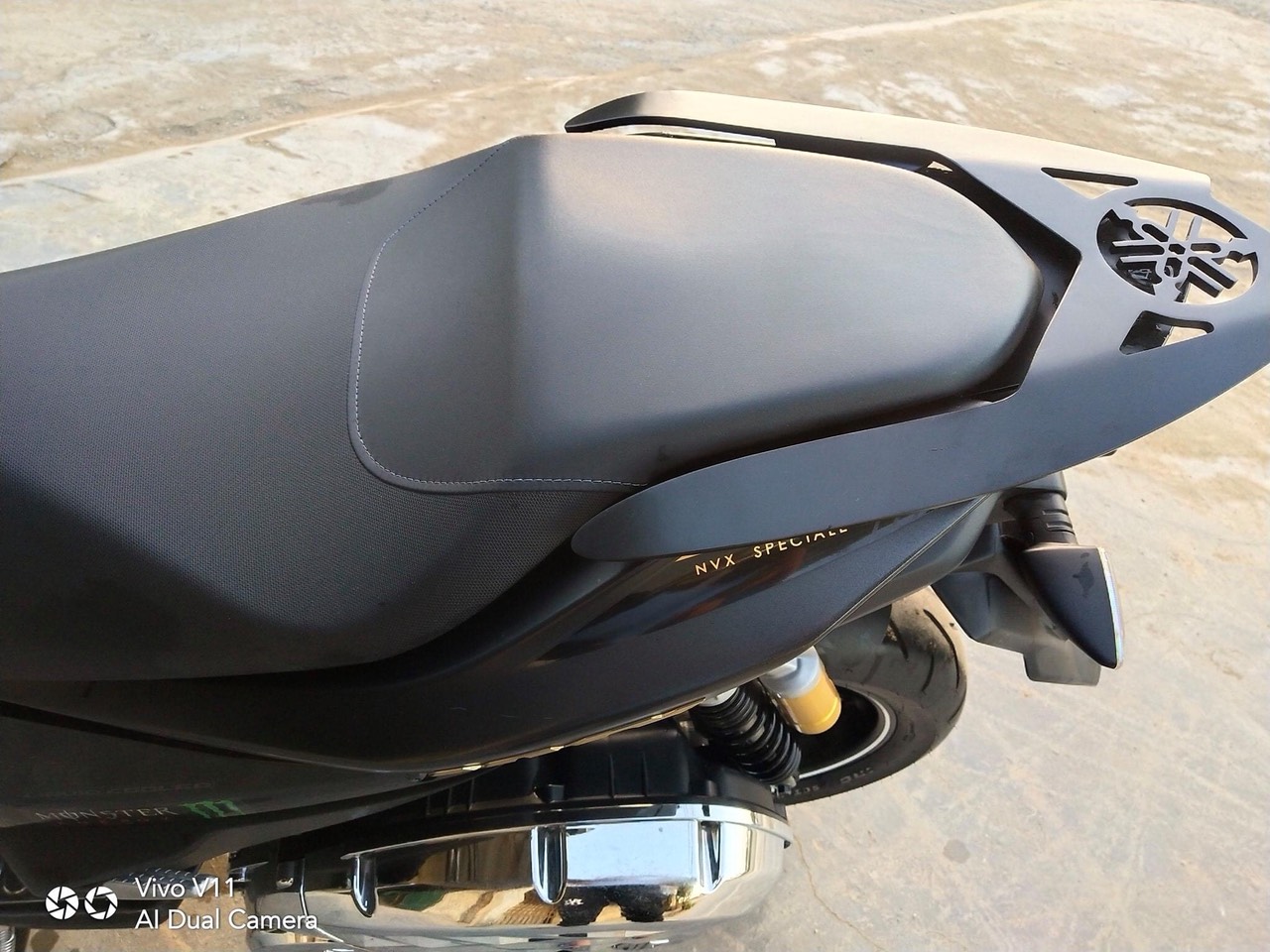 [HCM]Tay dắt thép logo Yamaha lắp NVX đẹp ( Ver ngắn)