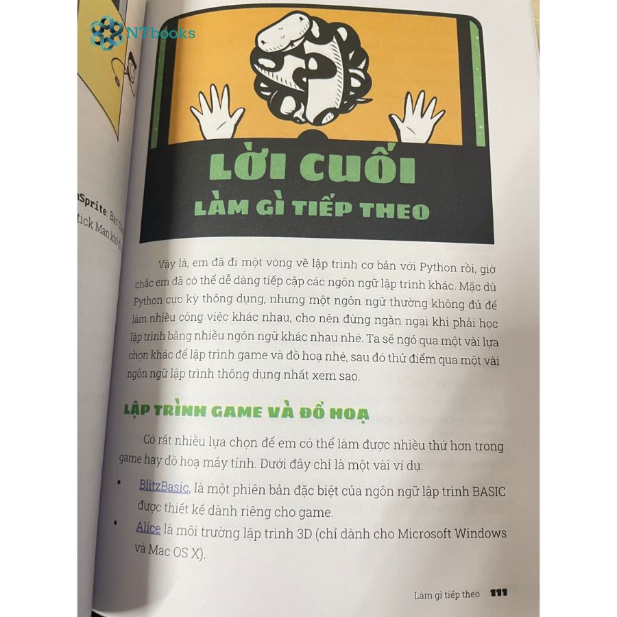 Sách Em Học Python Tập 2 (Sách Hướng Dẫn Học Lập Trình) - NTbooks